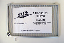 Cox Racing Radiator Guards for the Suzuki SFV650 (09-11)
