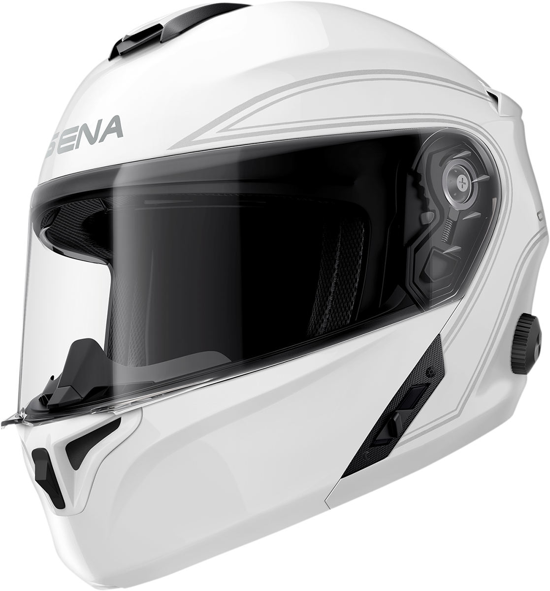 SENA Outrush Helmet - White - Small OUTRUSH-GW00S