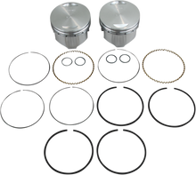 KB PERFORMANCE Piston Kit - 3.750" Standard - 8.8:1 CR - 88" Twin Cam KB425C.STD