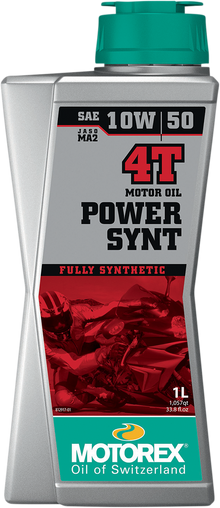MOTOREX Power Synt 4T Engine Oil - 10W-50 - 1L 308249