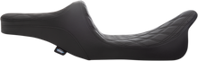 DRAG SPECIALTIES SEATS Predator III 2-Up Seat - Double Diamond - Black Thread - FL '99-'07 0801-1308