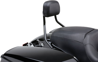 COBRA Detachable Backrest - Black - Short - FLH/FLT 602-2212B