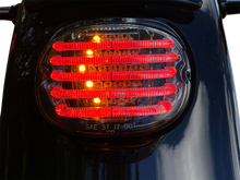 CUSTOM DYNAMICS Taillight/Turn Signal - Top Window - Smoke Lens PB-TL-INT-TW-S