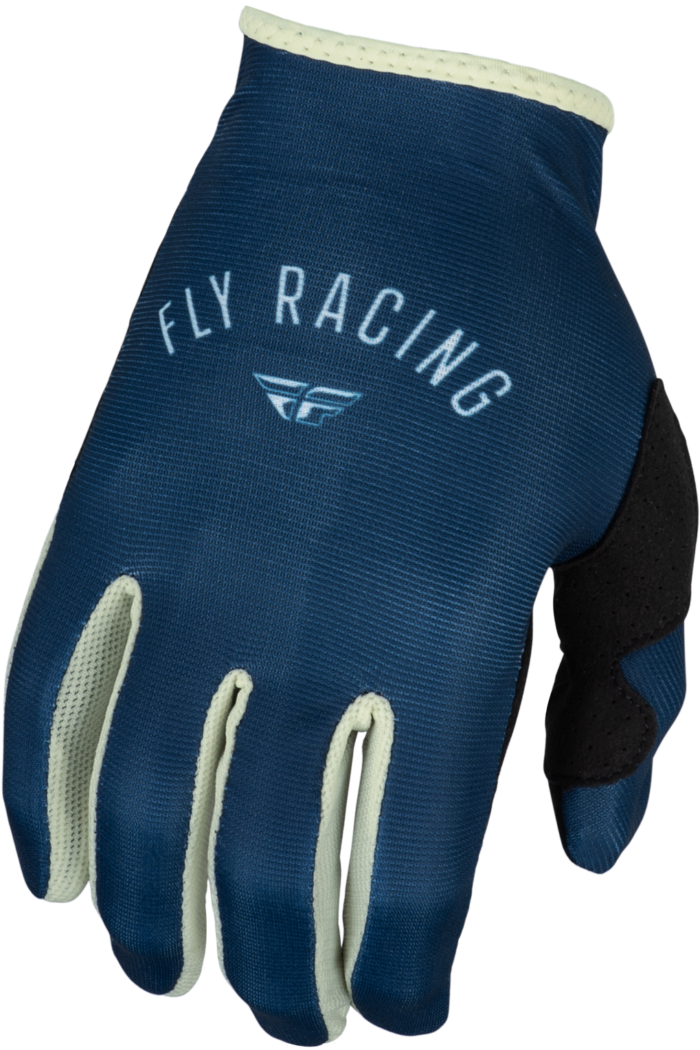 Girl's Lite Gloves Navy/Ivory Yl