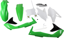 CYCRA 5 Piece Replica Body Kit - OE Green/White/Black - KX 450F 9418-00