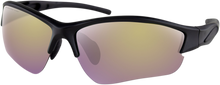 BOBSTER Rapid Sunglasses - Matte Black - Purple HD Yellow Revo Mirror Lens BRAP001H