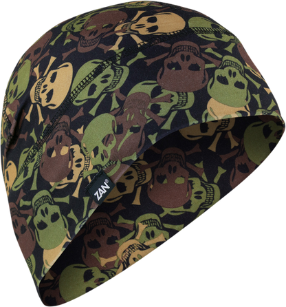 ZAN HEADGEAR SportFlex® Beanie - All Over Skull Camo WHLL418