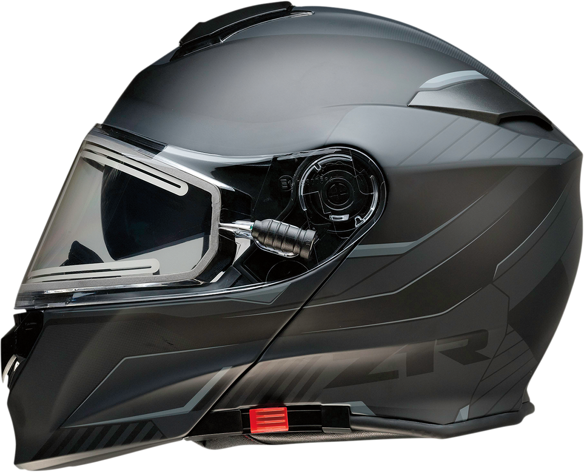 Z1R Solaris Helmet - Scythe - Electric - Dual Pane - Black/Gray - XS 0120-0673