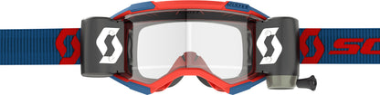 Fury Wfs Gogggle Drk Blue/Neon Red Clear Works