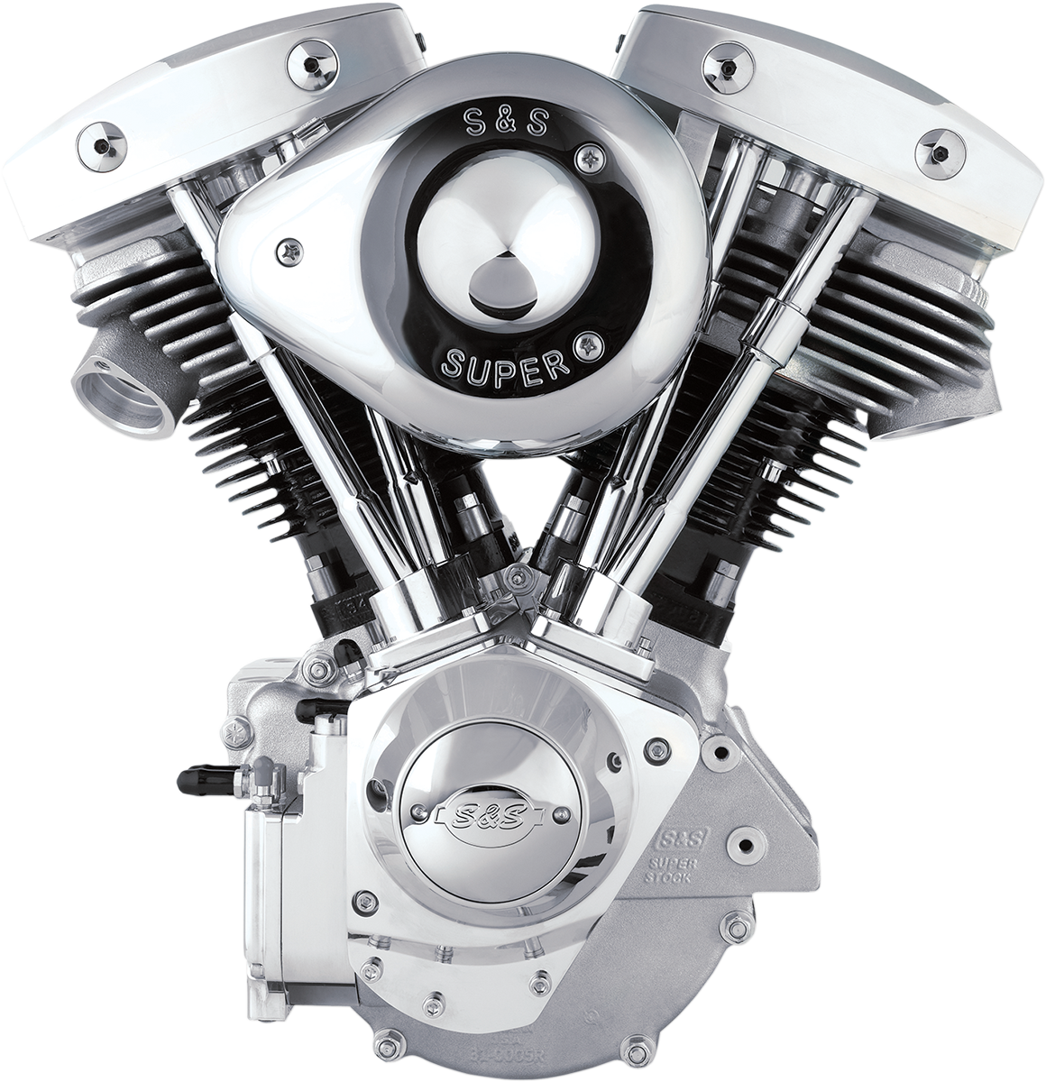 S&S CYCLE SH93 Engine - Vintage-Style - Custom Chassis 31-9905