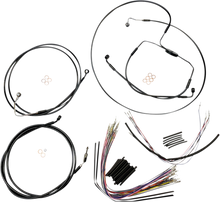 MAGNUM SHIELDING XR Handlebar Installation Kit - 15"-17" Ape Hangers - '08-'12 SE - Black 486002