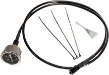 FEULING PARTS Remote Oil Pressure Gauge/Line Kit - Black - M8 9045