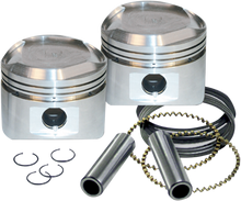 S&S CYCLE Piston Kit - For 89" Stroker Kits & Super Stock® Heads - 3.500" - +0.010" 92-2047