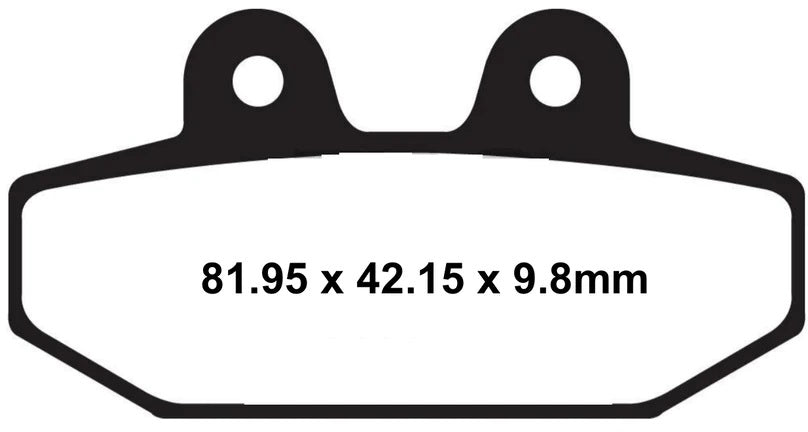 Brake Pad X Rear `18 24 Sotfail