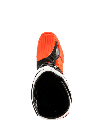 Tech 10 Enduro Boots Orange Fluo/Black/White 9