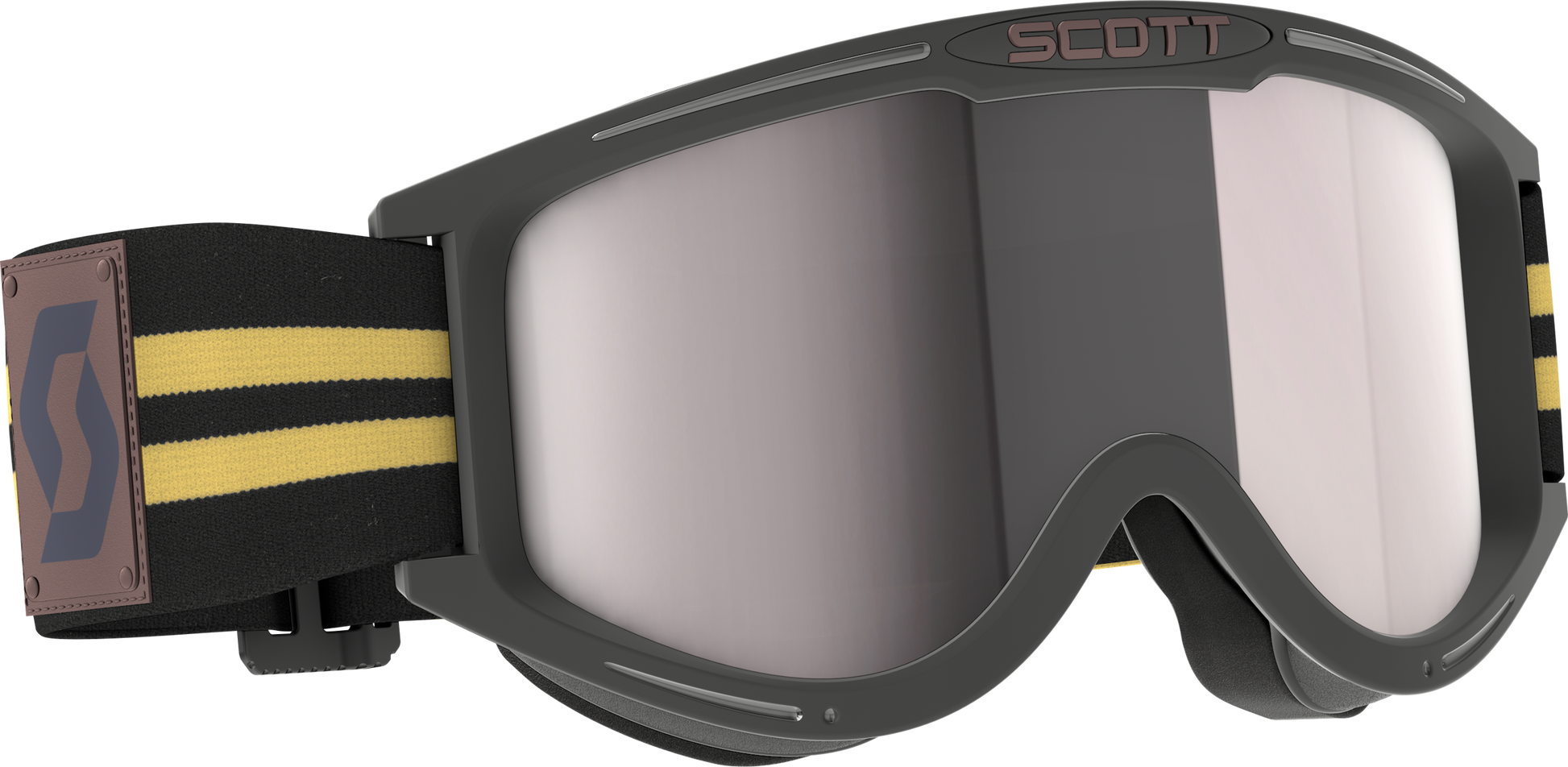 89x Era Goggle Black/Beige Silver Chrome