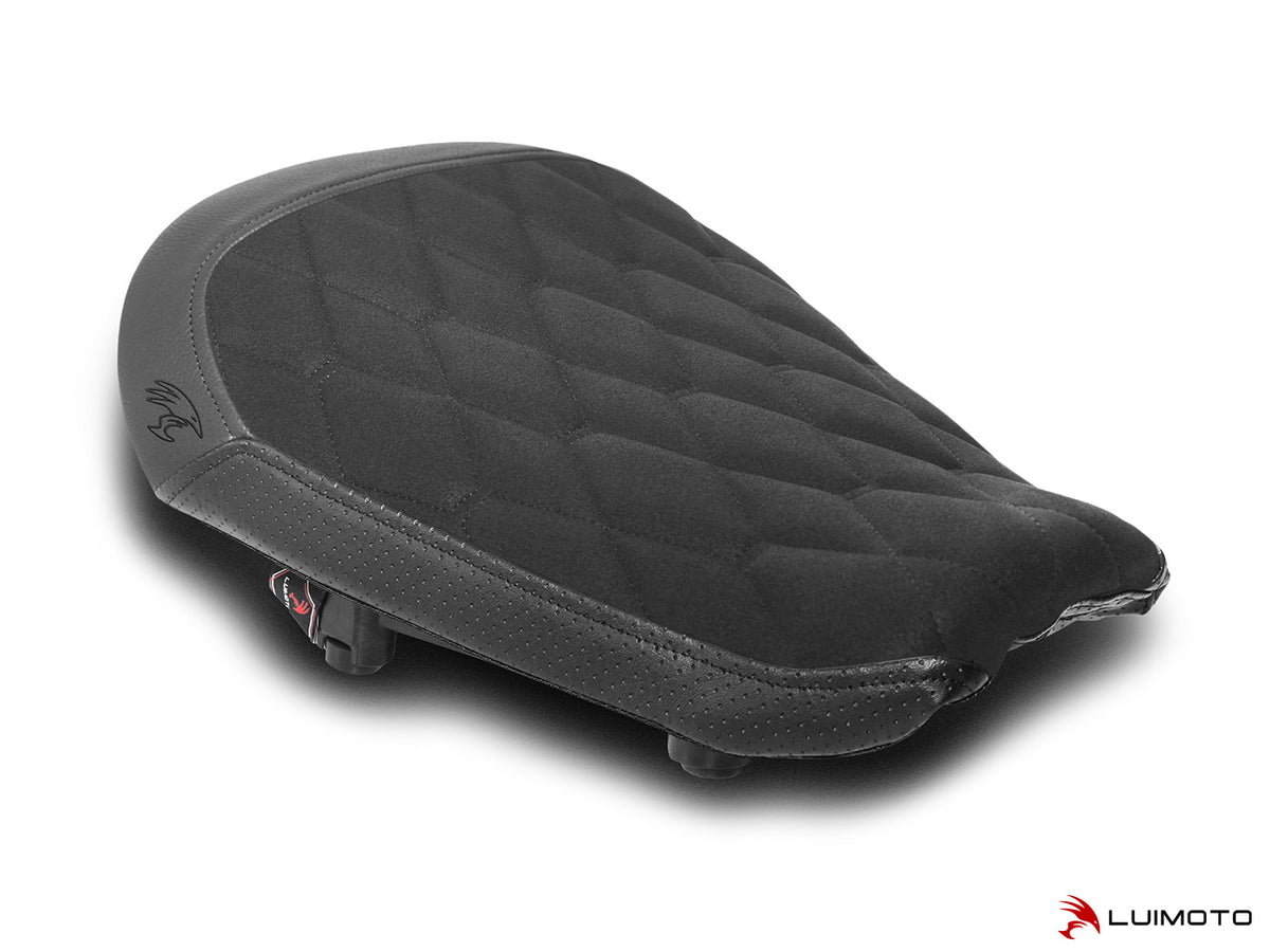 LUIMOTO (Hex-Diamond) Rider Seat Cover for the HARLEY DAVIDSON Sportster S 1250 (2021+)