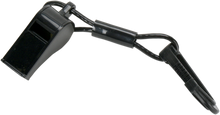 ATLANTIS Whistle with Clip - Black A2700C