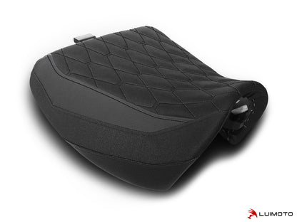 LUIMOTO (Hex-Diamond) Rider Seat Cover for the HARLEY DAVIDSON Pan America (2021+)