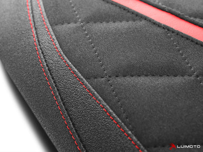 LUIMOTO GP Diamond Passenger Seat Cover for DUCATI PANIGALE V4 / S / R / SP (2022+)