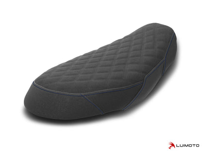 LUIMOTO Diamond II Rider Seat Cover for the DUCATI SCRAMBLER NIGHTSHIFT (21-22)