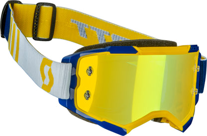 Fury Goggle Yellow/Blue Yellow Chrome Works