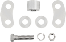 MEMPHIS SHADES Headlight Extension Kit - Short - Polished MEK9897