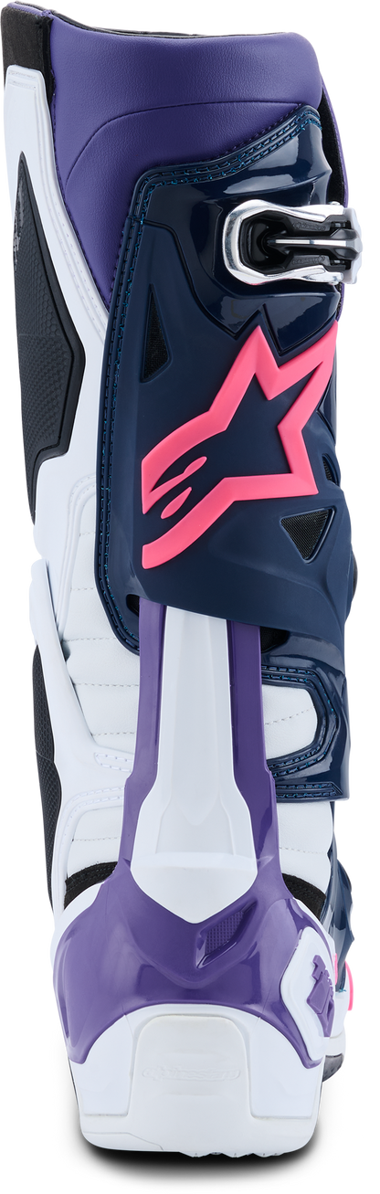 Tech 10 Wht/Violet/Nvy Bl/Pnk Fl 10
