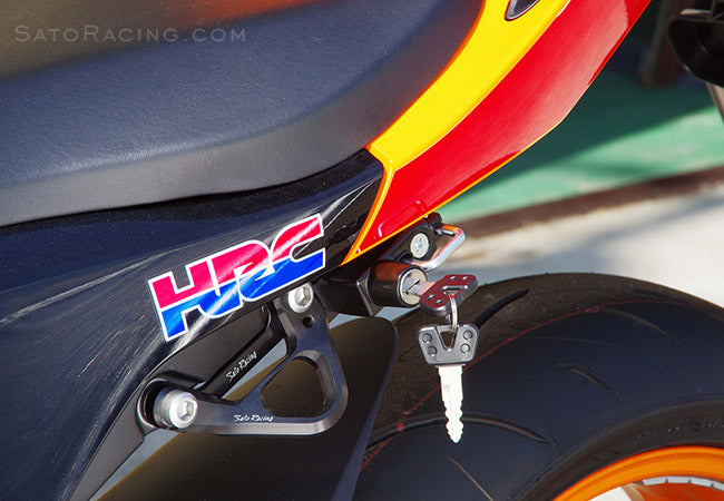 Sato Racing Helmet Lock for Honda CBR600RR (2007+)