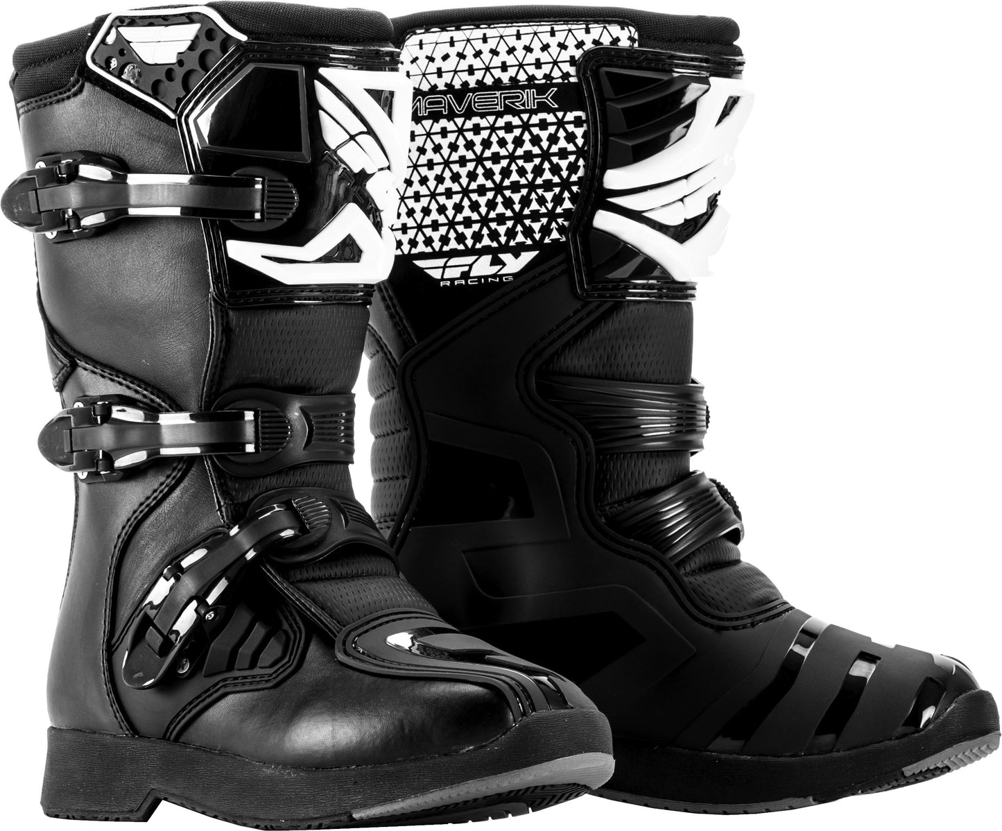 Youth Maverik Boots Black Sz 06