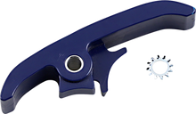 T.M. DESIGNWORKS Frame Pad - Blue - KTM/Husqvarna/Gas Gas KTM-FP4-BL2