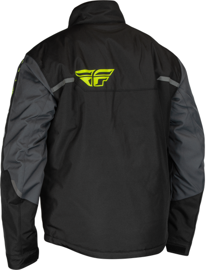 Outpost Jacket Black/Grey/Hi Vis 2x