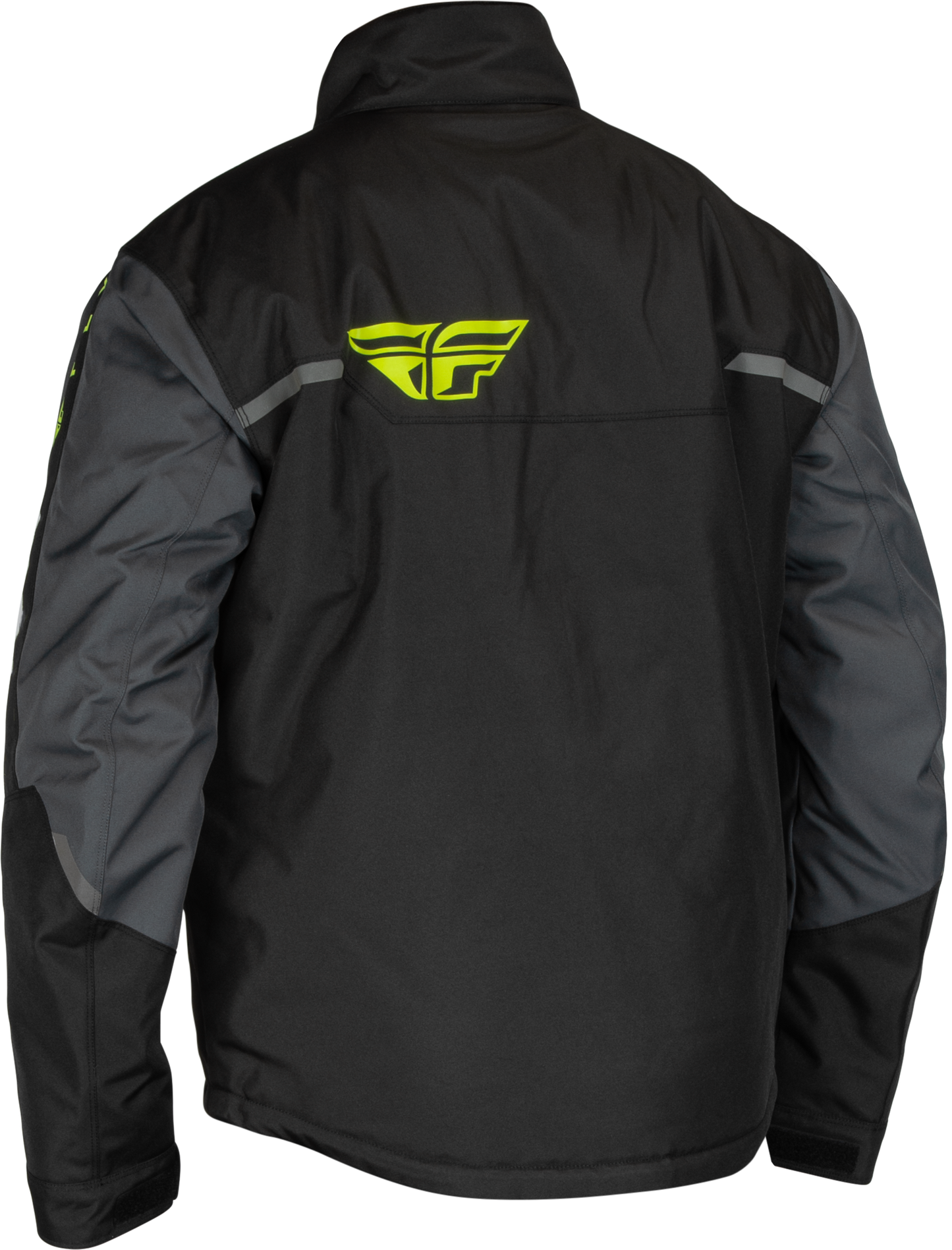 Outpost Jacket Black/Grey/Hi Vis 3x