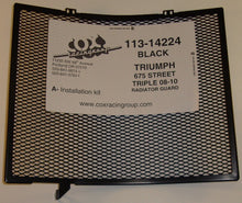 Cox Racing Radiator Guards for the Triumph 675 Street Triple (08-13)