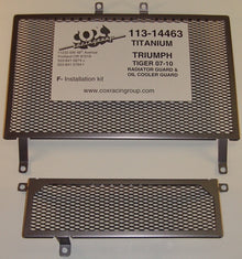 Cox Racing Radiator Guards for the Triumph 1050 Tiger (07-12)