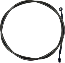 LA CHOPPERS Midnight Braided Clutch Cable - 12"-14" Ape Hanger Handlebars - '08-'16 Touring/Trike LA-8010C13M