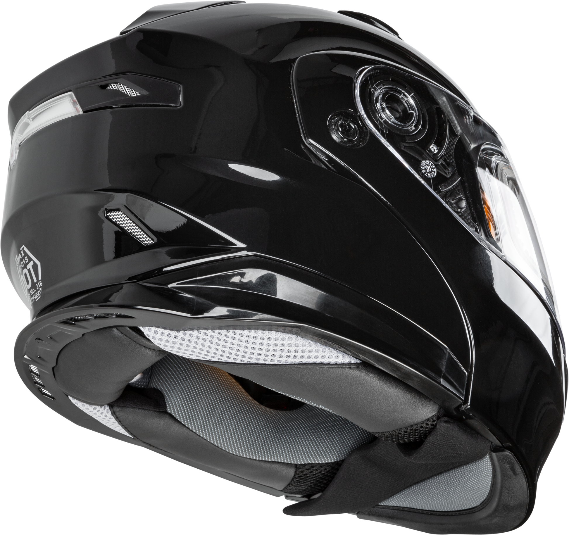 Md 01s Modular Snow Helmet Black 2x