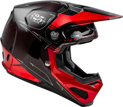 Formula S Carbon Legacy Helmet Red Carbon/Black Sm