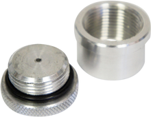LA CHOPPERS Gas Cap with Weld-on Bung - Aluminum LA-7450-01