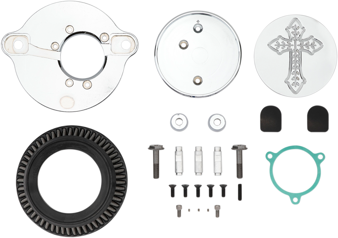 LA CHOPPERS Air Cleaner Kit - Chrome LA-2396-03
