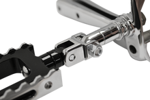 LA CHOPPERS Male Foot Peg Adapters - Chrome LA-7202-01