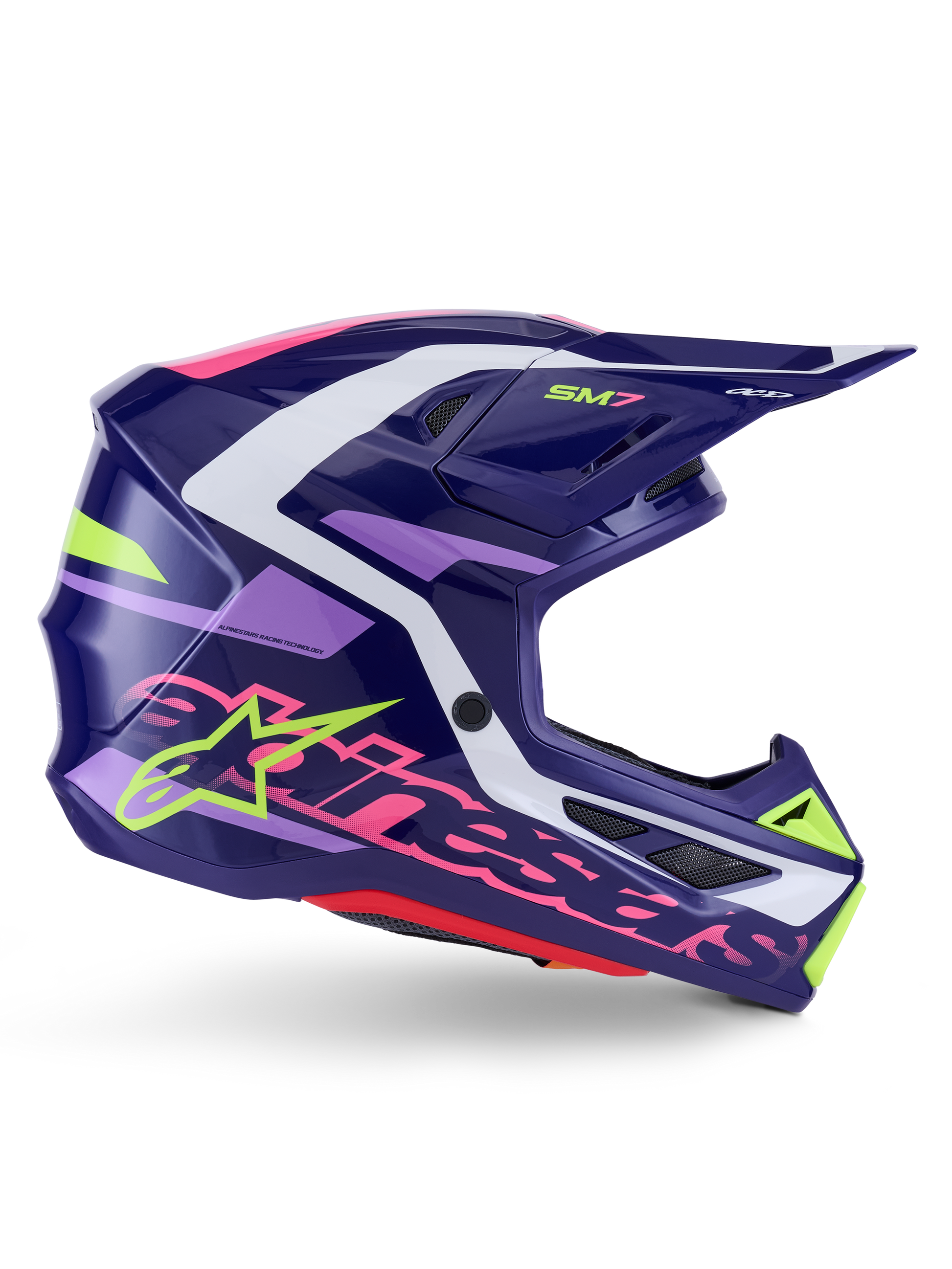 Sm7 Deed Helmet Purp/Pnk Glossy Xs