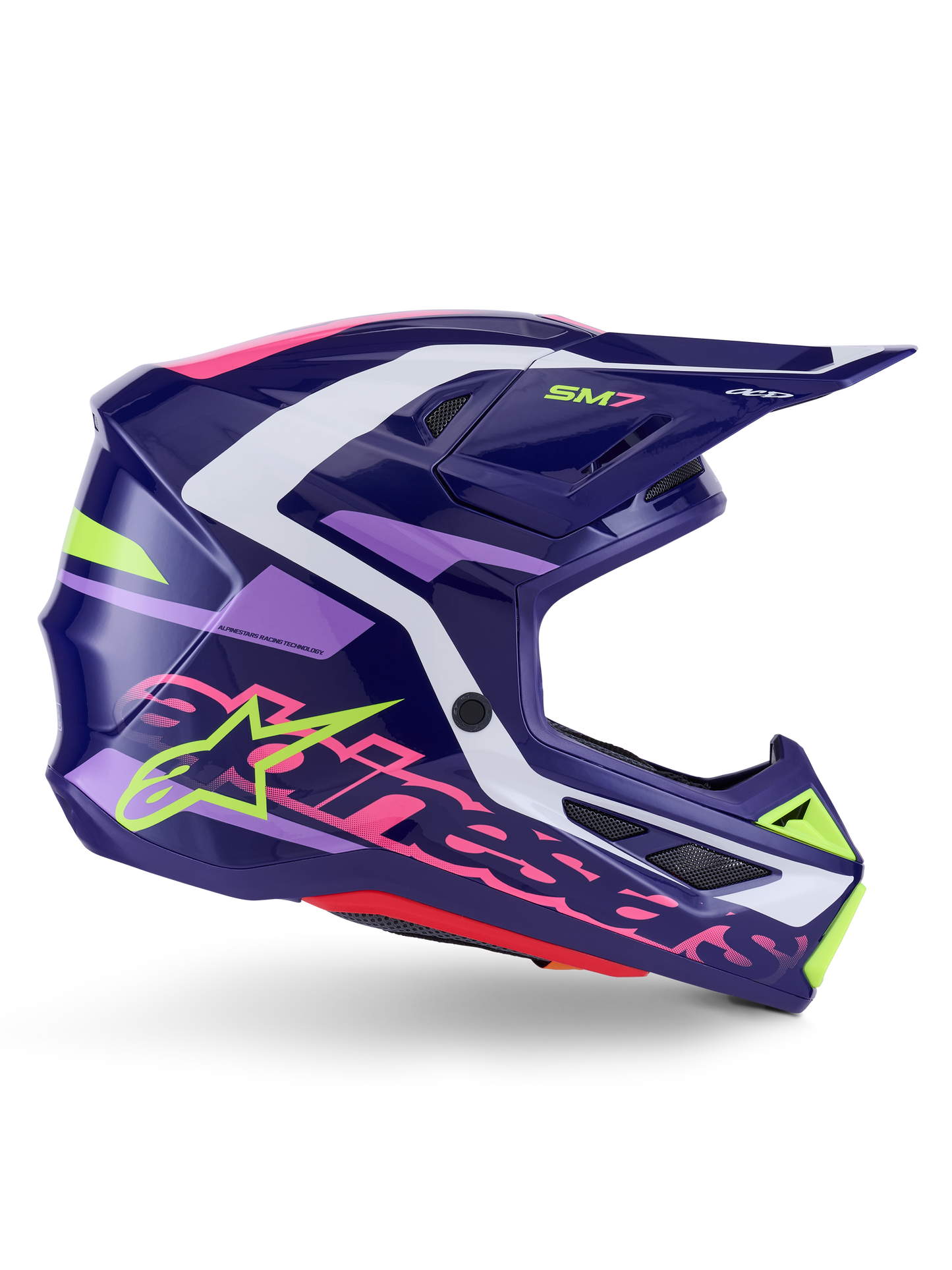 Sm7 Deed Helmet Purp/Pnk Glossy Xl