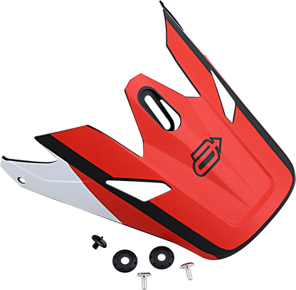 ARCTIVA Rise Visor Kit - Cambio - Black/Red 0132-1456