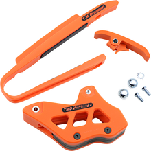 T.M. DESIGNWORKS Chain Guide/Slider - KTM - Orange KTM-230-OR