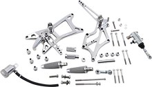SPEED MERCHANT Mid-Controls - with Pegs - Polished - FL '17-'23 SM-M8FLMIDWP-P