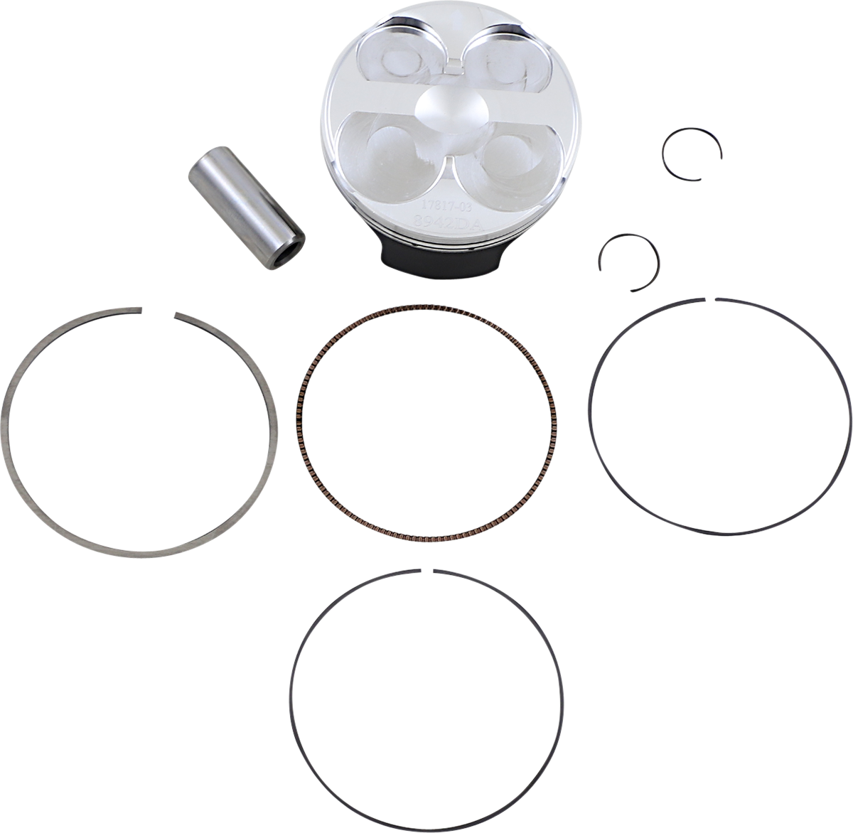 WOSSNER Piston Kit - 76.95 mm - Yamaha 8942DA