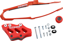 T.M. DESIGNWORKS Chain Guide/Slider - Honda - Red DCK-OR11-RD