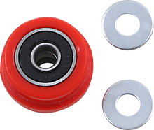 T.M. DESIGNWORKS Chain Roller - Red - CRF150R PLR-150-RD