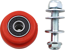 T.M. DESIGNWORKS Chain Roller - Red - Honda/Suzuki/TM/Yamaha PLR-212-RD
